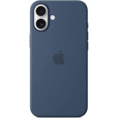 Apple Silicone Case with MagSafe for iPhone 16 Plus Denim