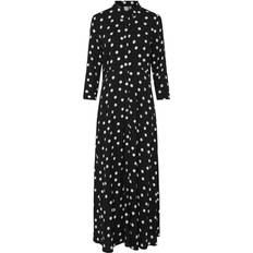 Långa klänningar Y.A.S savanna Long Shirt Dress - Svart