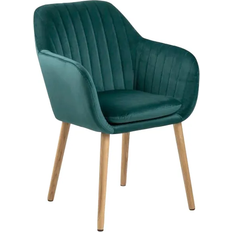 Actona Emilia Turquoise Kitchen Chair 83cm