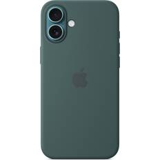 Apple iPhone 16 Plus Mobilcovers Apple Silicone Case with MagSafe for iPhone 16 Plus Lake Green