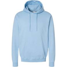 Hanes EcoSmart Unisex Fleece Hoodie - Light Blue