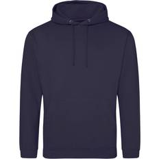 AWDis College Hoodie - Navy Smoke