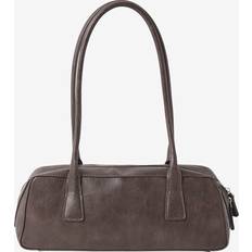 Taske Shoulder Bag Med To Hanke - Brun