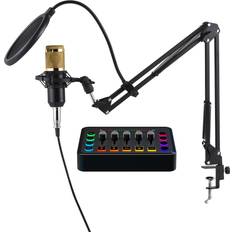 Andoer Podcast Equipment Bundle Condenser Mic