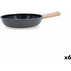 Pan Mia Grey Metal Ø 22 cm 6 Units