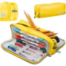 Gul Penneholdere Pricenet Ikonka Etui Schule Dreifach Vanity Fall 3in1 Gelb