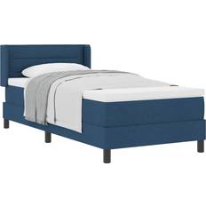 vidaXL Boxmadras Med Madras Blå 100 x 200 cm Kontinentalseng