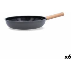 Pan Mia Grey Metal Ø 24 cm 6 Units