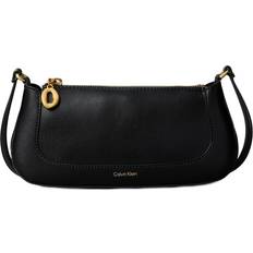 Calvin Klein Dam Axelremsväskor Calvin Klein Axelremsväska Long Zip Crossbody Bag - Black