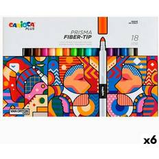 Prisma Multicolour Set of 18 Felt Tip Pens