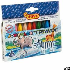 color Triwax Multifärgade Kritor 12 Enheter