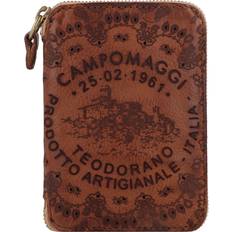 Tosca Leather Wallet 10 cm - Brown