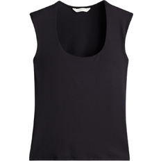 H&M Microfibre Vest Top - Black