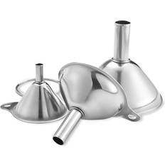 Funnels Kikidex 3 Pack Beer Stainless Steel Set Funnel