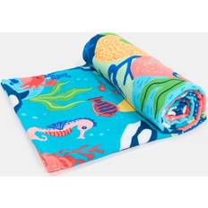 OHS Ocean Bath Towel Multicolour (152x71cm)