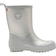 Hummel Stiefelette Silber Flacher Absatz