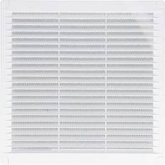 Edm 87704 Ventilation Grille 20x20cm, White