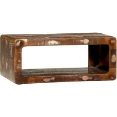 Multifarvet TV-borde vidaXL TV Skab Flerfarvet 60x30x25 cm Solidt Træ TV-bord