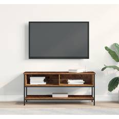vidaXL Återvunnet Trä Och Stål TV-bänk