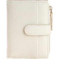 Shein European & American Style Litchi Texture Minimalist Women Bifold Wallet Multi-Card Slots Zipper Coin Purse High-Grade Elegant Design For Women Wallet Mini Wallet Purse Wallet Small Wallet Wallet Men Wallet Leather Cute Wallet