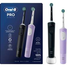 Vitality pro Oral-B Vitality Pro Duo Gift Edition Black/Lilac Mist