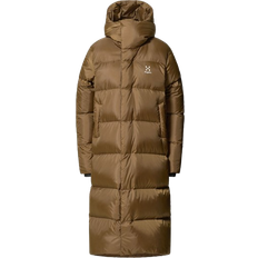 Haglöfs Long Down Parka Women - Teak Brown
