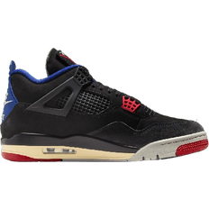 Nike Air Jordan 4 Retro Rare Air M - Black/Deep Royal Blue/Dark Smoke Grey/Fire Red
