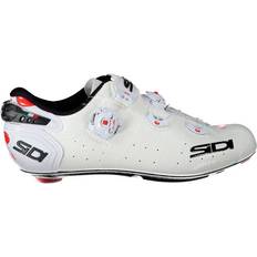 Faux Leather Cycling Shoes Sidi Wire 2 Carbon M - White