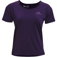 Under Armour Women's Rush Energy Short Sleeve - Purple Switch