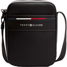 Tommy Hilfiger Signature Crossbody Reporter Bag - Black