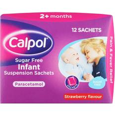 Calpol sugar free Calpol Sugar Free Infant Oral Suspension Sachets 5ml 12pcs
