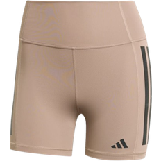 Bruna Shorts adidas Optime 3-Stripes 1/4 Korta Leggings - Chalky Brown