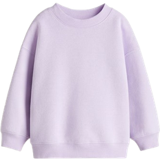 H&M Brushed Inside Sweatshirt - Light Purple (1246179037)