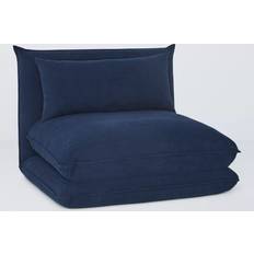 Anyday Nod Chair Bed Navy Cord