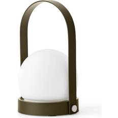 Audo Copenhagen Carrie Olive/White Table Lamp 24.5cm