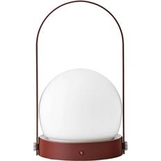 Audo Copenhagen Carrie Burned Red/White Table Lamp 24.5cm