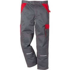 Fristads Kansas 100805 Icon Trousers - Grey/Red