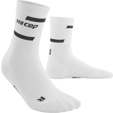 CEP The Run Compressionsstrümpfe Mid Cut Weiß