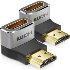 DeleyCON HDMI Adapter Kopplingskontakt 8K 60Hz 4K 120Hz