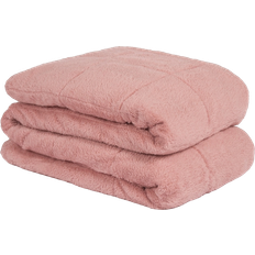 Weight Blankets Brentfords Teddy Fleece Weight blanket 4kg Pink (150x125cm)