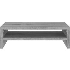vidaXL Display Stand Grey Sonoma TV Bench 42x13cm