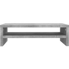 vidaXL Display Stand Concrete Grey TV Bench 42x13cm