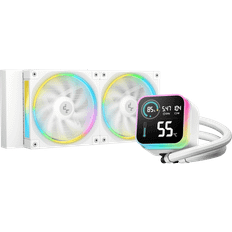 1851 CPU vattenkylare DeepCool LQ240 White R-LQ240-WHDSMC-G-1 2x120mm