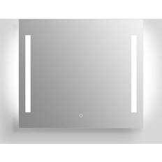 Spejl Med LED Lysstriber 70 x 80 cm
