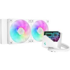 DeepCool LT240 ARGB Kølesystem 1-pack Hvid 120 mm 120mm