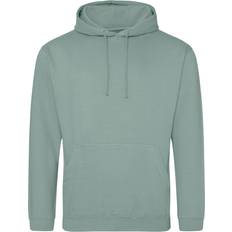 AWDis College Hoodie - Dusty Green