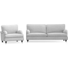 Bloomington Howard Classic Grey Sofa 164cm 2 Seater