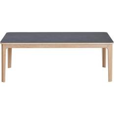 Skovby Møbler Skovby SM205 Grey Stone Look Laminate/White Oiled Oak Coffee Table 77x135cm