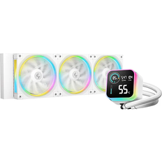 DeepCool LQ360 WH Væskekølingssæt 12 cm 3x120mm