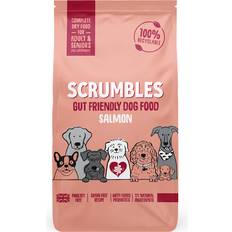 Scrumbles Salmon Dry Dog Food For Puppies Adults & Senior Dogs 2kg